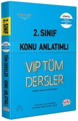 Editör 2. Sınıf VIP Tüm Dersler Konu Anlatımı Mavi Kitap Editör Yayınları