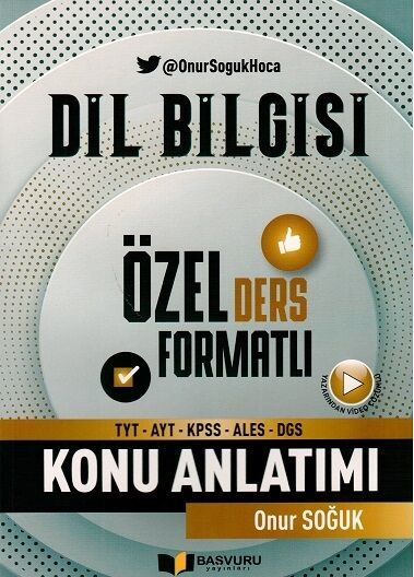 Başvuru TYT AYT KPSS Dil Bilgisi Konu Anlatımı Başvuru Yayınları