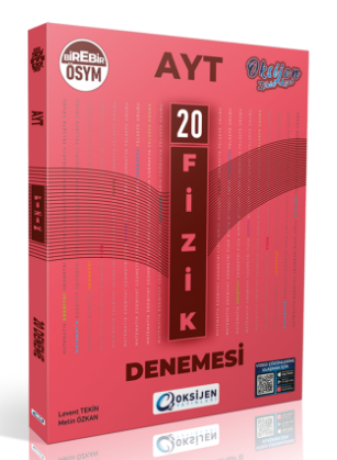 Oksijen YKS AYT Fizik 15 Deneme Oksijen Yayınları