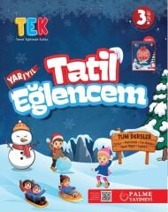 Palme 3. Sınıf TEK Yarıyıl Tatil Eğlencem Palme Yayınları