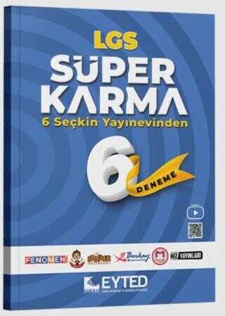 SÜPER FİYAT - EYTED 8. Sınıf LGS Süper Karma 6 Deneme Seti EYTED