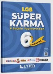SÜPER FİYAT - EYTED 8. Sınıf LGS Süper Karma 6 Deneme Seti EYTED