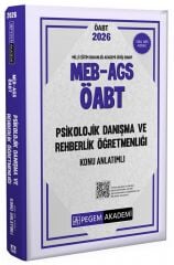 SÜPER FİYAT - Pegem 2026 ÖABT MEB-AGS Psikolojik Danışma ve Rehberlik Konu Anlatımlı Pegem Akademi Yayınları