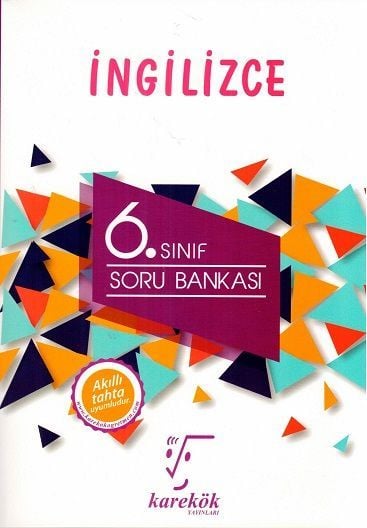Karekök 6. Sınıf İngilizce Soru Bankası Karekök Yayınları
