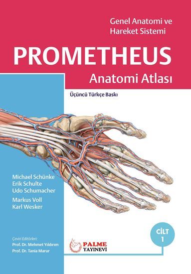 Palme Prometheus Anatomi Atlası Cilt 1 - Michael Schünke, Erik Schulte, Udo Shumacher Palme Akademik Yayınları