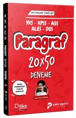 Dijika KPSS YKS MEB-AGS ALES DGS Paragraf 20x50 Deneme - Hasan Onur Toprak Dijika Yayınları
