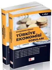 Akfon Kaymakam Okulu Türkiye Ekonomisi Soruları Çözümlü 2 Cilt Akfon Yayınları
