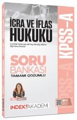 İndeks Akademi 2027 KPSS A Grubu İcra ve İflas Hukuku Soru Bankası Çözümlü - Elif Kendüzler İndeks Akademi Yayıncılık