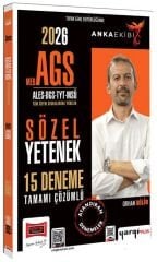 Yargı 2026 MEB-AGS Sözel Yetenek 15 Deneme Anka Ekibi Çözümlü - Orhan Bilir Yargı Yayınları