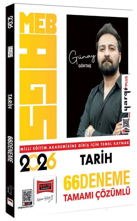 Yargı 2026 MEB-AGS Tarih 66 Deneme Çözümlü - Günay Göktaş Yargı Yayınları