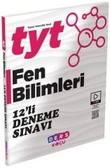 Ders Koçu YKS TYT Fen Bilimleri 12 li Deneme Ders Koçu Yayınları