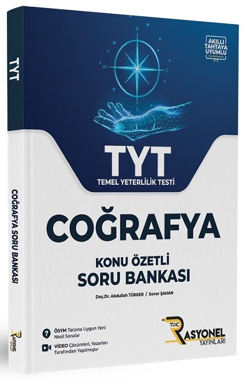 Rasyonel YKS TYT Coğrafya Konu Özetli Soru Bankası Rasyonel Yayınları