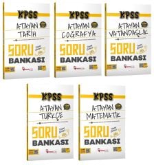 Hoca Kafası KPSS Genel Yetenek Genel Kültür Atayan Soru Bankası 5 li Set Hoca Kafası Yayınları