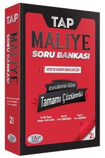 Tap Yayınları TAP Maliye Soru Bankası 2. Baskı - Haydar Lütfü Ejder Tap Yayınları