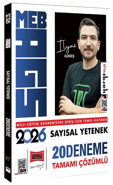 Yargı 2026 MEB-AGS Sayısal Yetenek 20 Deneme Çözümlü - İlyas Güneş Yargı Yayınları