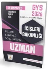Pelikan 2026 GYS İçişleri Bakanlığı Uzman Soru Bankası Çözümlü Görevde Yükselme - Emin Hüseyin Şahin Pelikan Yayınevi