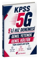 Özdil Akademi KPSS Genel Yetenek Genel Kültür 5G 5 li Hız Denemeleri Özdil Akademi Yayınları