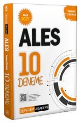 Pegem 2027 ALES 10 Deneme Çözümlü Pegem Akademi Yayınları