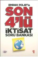 Tap Yayınları İktisat Son 4 lü Soru Bankası - Emrah Polat Tap Yayınları