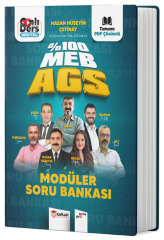 Kaplan Akademi MEB-AGS Modüler Soru Bankası Çözümlü - Hasan Hüseyin Çetinay Kaplan Akademi