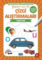 Çizgi Alıştırmaları - Taşıtlar Parıltı Yayınları