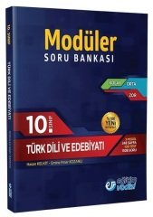 SÜPER FİYAT - Eğitim Vadisi 10. Sınıf Türk Dili ve Edebiyatı Modüler Soru Bankası Eğitim Vadisi Yayınları