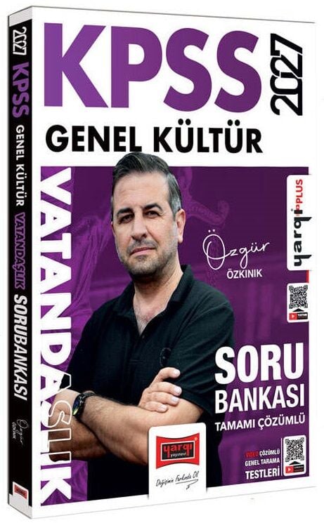 Yargı 2027 KPSS Vatandaşlık Soru Bankası Çözümlü - Özgür Özkınık Yargı Yayınları