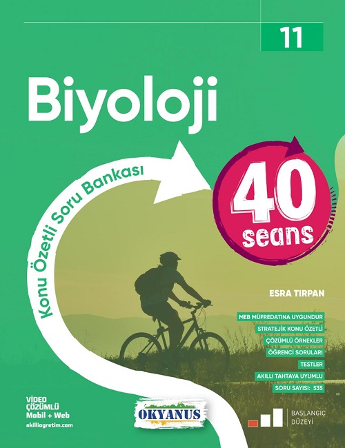 Okyanus 11. Sınıf Biyoloji 40 Seans Konu Özetli Soru Bankası Okyanus Yayınları