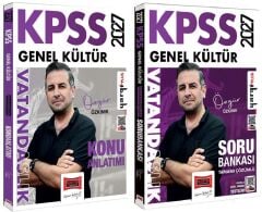 Yargı 2027 KPSS Vatandaşlık Konu + Soru Bankası 2 li Set - Özgür Özkınık Yargı Yayınları