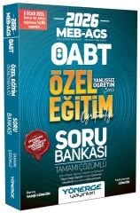 ÖN SİPARİŞ - Yönerge 2026 ÖABT MEB-AGS Özel Eğitim Öğretmenliği Soru Bankası Çözümlü - Muhammet Güngör Yönerge Yayınları