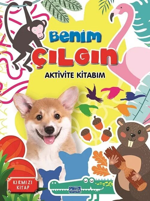 Benim Çılgın Aktivite Kitabım Kırmızı Kitap Parıltı Yayınları