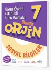 Orjin Okul 7. Sınıf Sosyal Bilgiler Orjin Maarif Modeli Konu Özetli Etkinlikli Soru Bankası Orjin Okul Yayınları