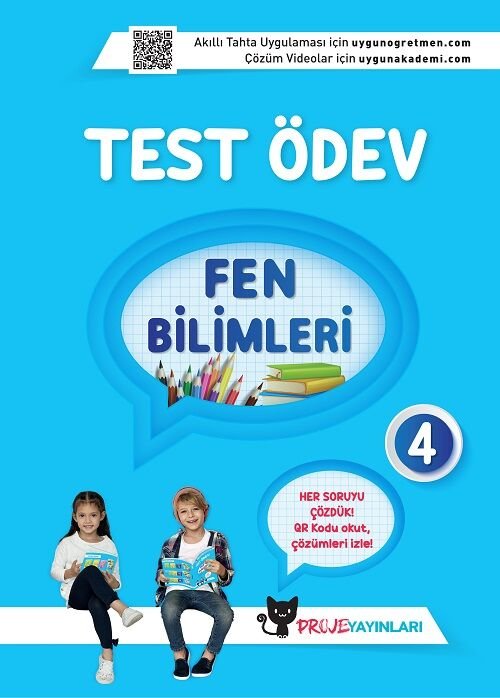 Sadık Uygun 4. Sınıf Fen Bilimleri Test Ödev Sadık Uygun Yayınları