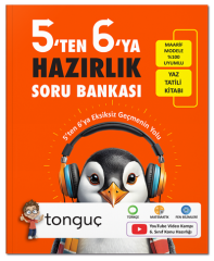 Tonguç 5 ten 6 ya Hazırlık Soru Bankası Tonguç Akademi