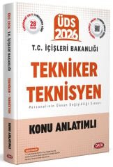 Data 2026 GYS ÜDS İçişleri Bakanlığı Tekniker Teknisyen Konu Anlatımı Görevde Yükseltme Ünvan Değişikliği Data Yayınları