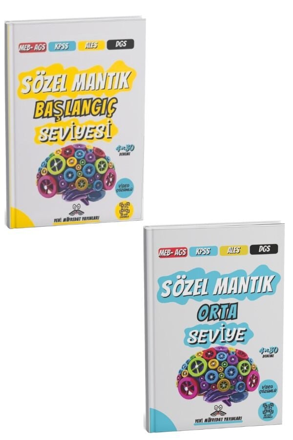 Yeni Müfredat MEB-AGS KPSS ALES DGS Sözel Mantık 4x60 Deneme Başlangıç-Orta Seviye Yeni Müfredat Yayınları