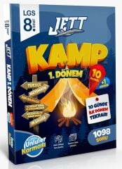 Ünlüler 8. Sınıf LGS 1. Dönem Jett Kamp 10 Günde İlk Dönem Tekrarı Ünlüler Yayınları