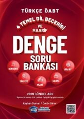 Ömür Güner ÖABT MEB-AGS Türkçe 4 Temel Dil Becerisi ve Maarif Denge Soru Bankası Çözümlü - Kayhan Duman, Ömür Güner Ömür Hoca Uzaktan Eğitim