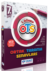Yanıt 7. Sınıf Tüm Dersler 1. Dönem OTS Ortak Tarama Sınavları Yanıt Yayınları