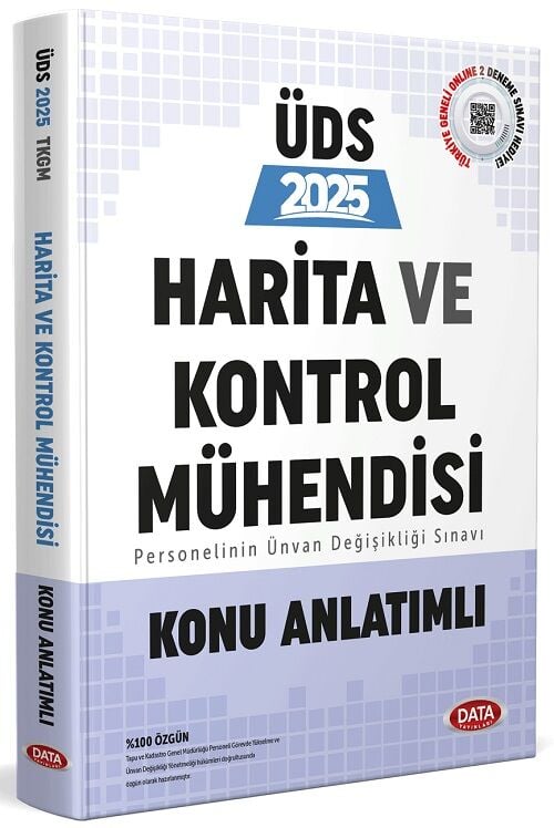 Data 2025 GYS ÜDS Tapu Kadastro Harita ve Kontrol Mühendisi Konu Anlatımı Görevde Yükselme Ünvan Değişikliği Data Yayınları