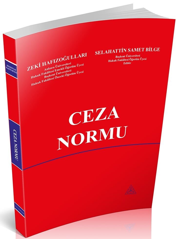 Us-A Yayıncılık Ceza Normu - Zeki Hafızoğulları Us-A Yayıncılık
