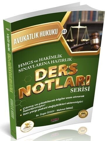 Savaş 2026 HUKAL HMGS Hakimlik Avukatlık Hukuku Ders Notları Savaş Yayınları