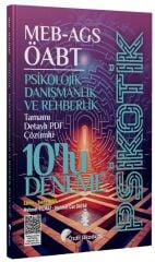 Özdil Akademi ÖABT MEB-AGS Psikolojik Danışmanlık ve Rehberlik Psikotik 10 Deneme Çözümlü - Yekta Özdil, Mehmet Yılmaz, Mehmet Can Dayar Özdil Akademi