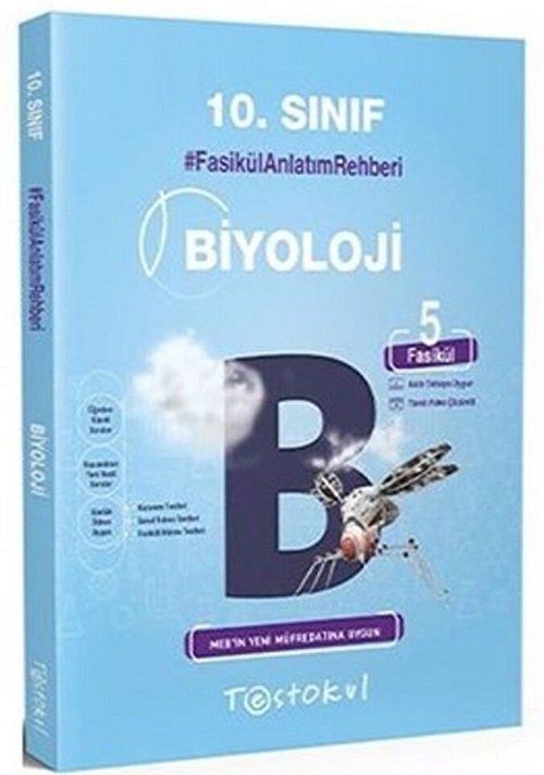 Test Okul 10. Sınıf Biyoloji 5 Fasikül Konu Anlatımı Test Okul Yayınları