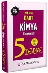 Öğreti 2025 ÖABT MEB-AGS Kimya Öğretmenliği 5 Deneme Çözümlü Öğreti Akademi