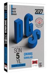 Yargı 2027 DGS Çıkmış Sorular Son 5 Yıl Çözümlü Yargı Yayınları