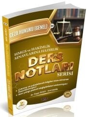 Savaş 2026 HUKAL HMGS Hakimlik Ceza Hukuku Genel Hükümler Ders Notları Savaş Yayınları