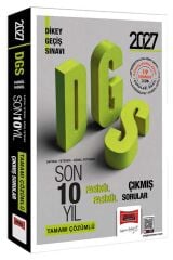 Yargı 2027 DGS Çıkmış Sorular Son 10 Yıl Fasikül Çözümlü Yargı Yayınları