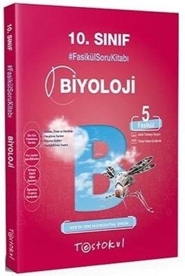 Test Okul 10. Sınıf Biyoloji 5 Fasikül Soru Bankası Test Okul Yayınları