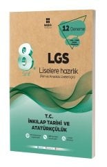Başka 8. Sınıf LGS TC İnkılap Tarihi ve Atatürkçülük 12 Deneme Fen ve Anadolu Liseleri İçin Başka Yayınları